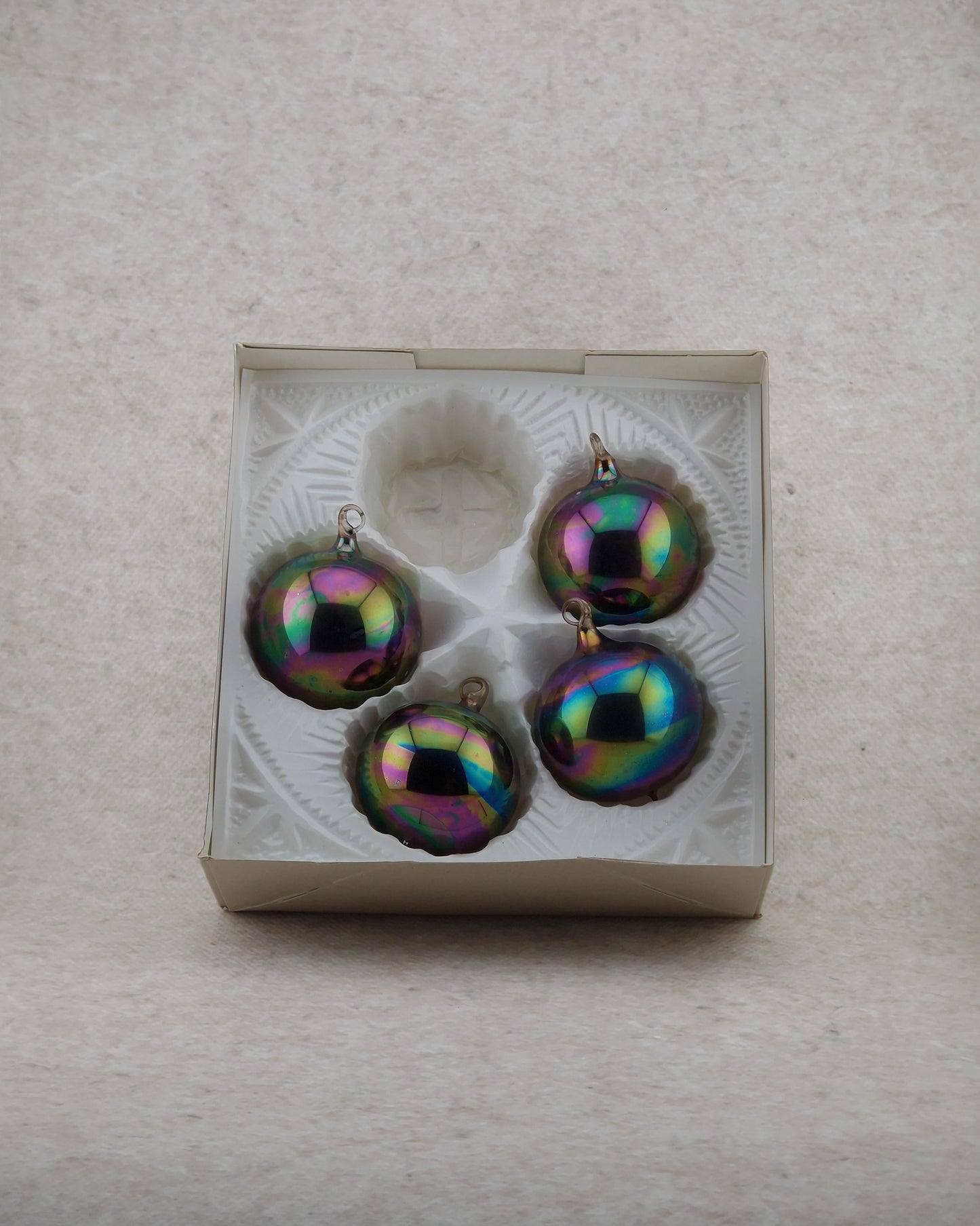 Christbaumkugeln Regenbogen