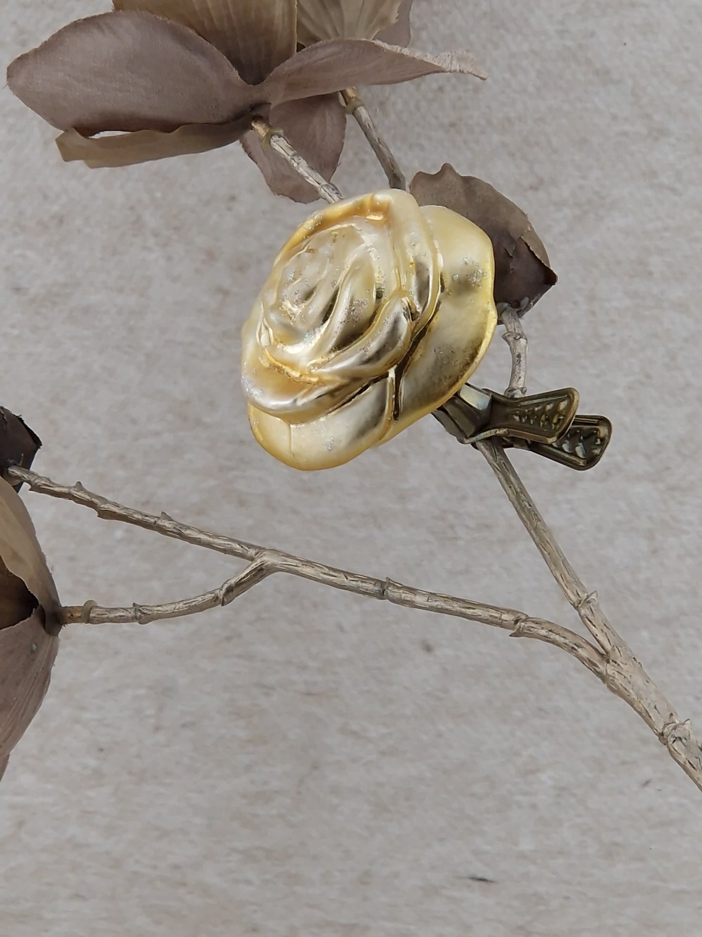 Christbaum-Clip Rose