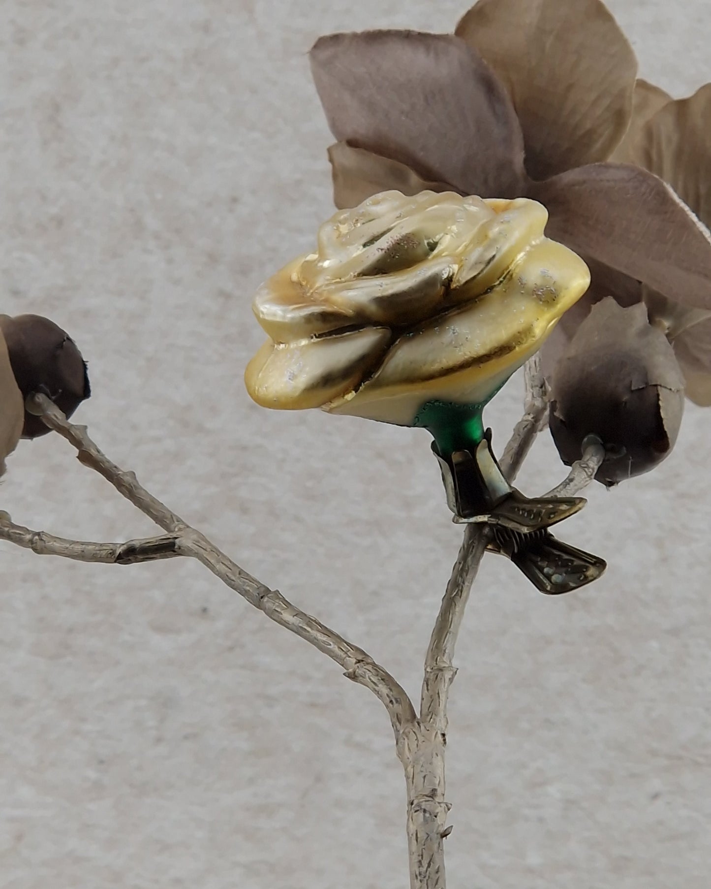 Christbaum-Clip Rose